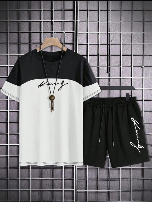 Men's T-Shirt & Shorts Tracksuit
